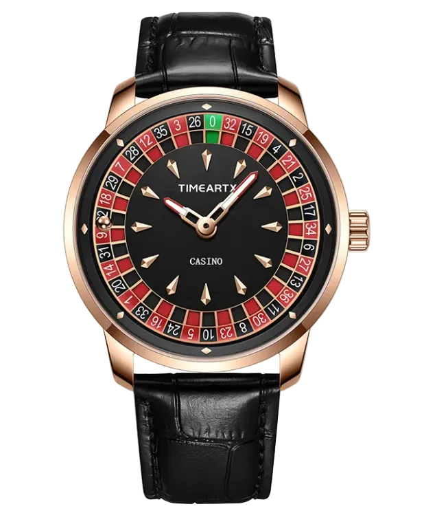 Timeart Model X – zegarek inspirowany ruletką